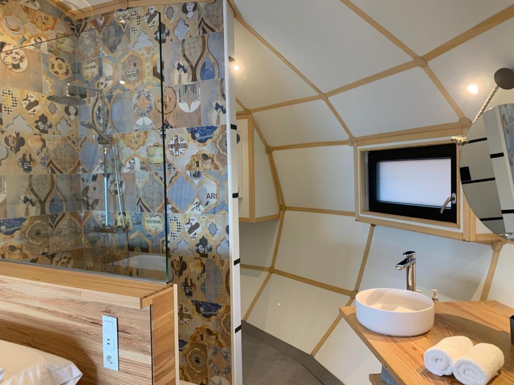 Glamping Do Mar Hotel Baiona Exterior photo