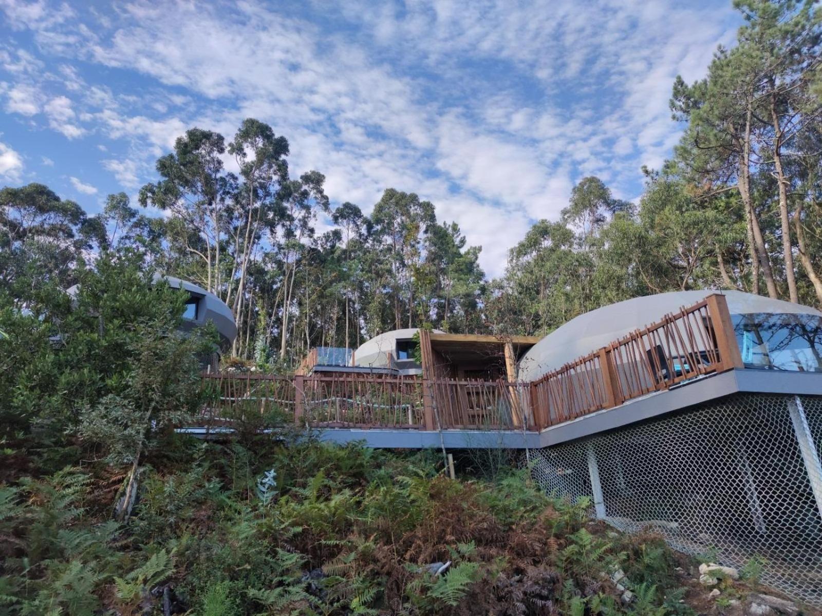 Glamping Do Mar Hotel Baiona Exterior photo